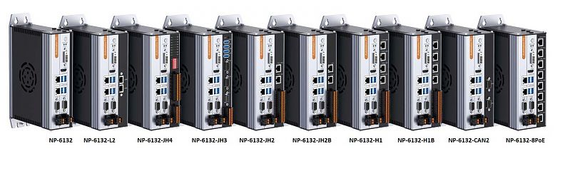 Встраиваемый компьютер на DIN-рейку  NP-6132-H1B-10500-4G-SSD512G