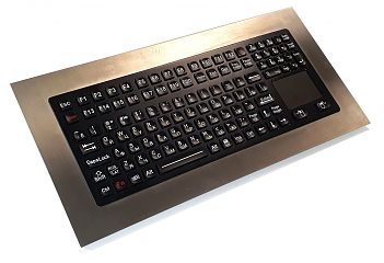 Встраиваемая промышленная клавиатура KM116-TP-MS-WL-U
