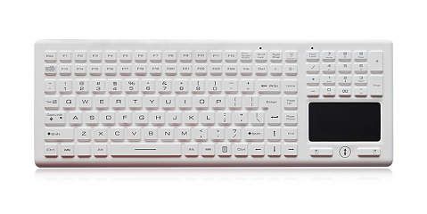 Промышленная клавиатура K-TEK-M369TP-KP-FN-DT-BL-W-US/RU-USB