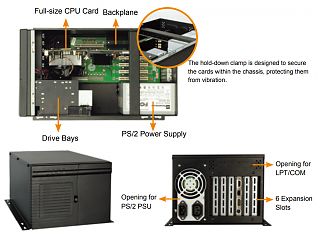 Корпус PAC-1000GBPX/300W